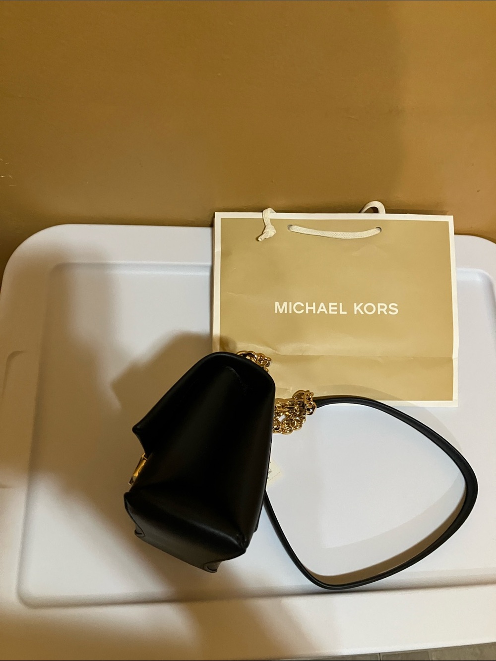 Michael Kors CECE SM Conv Non/Ltr Vegan XBody - Picture 8 of 14